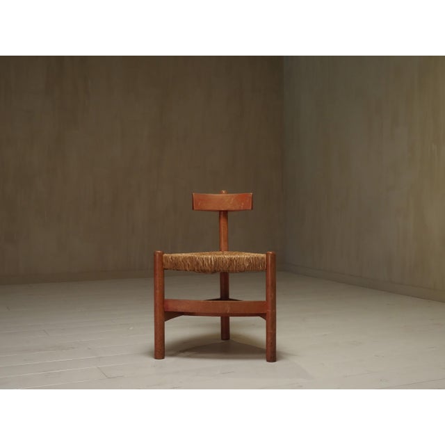 Wood Architectural Dutch Accent Chair, 1960s For Sale - Image 7 of 10