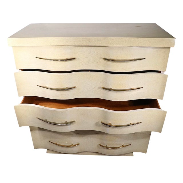 Mid Century Hollywood Regency Style Kent Coffey Five Drawer Chest the Parkdale Series Circa 1950/60's For Sale In New York - Image 6 of 10