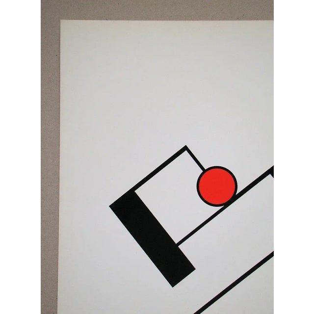 Paper Composition Screen Print by Erich Buchholz, 1920 For Sale - Image 7 of 12
