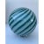 Milky-Green Sphere in Murano Glass Swirl Table Lamp by Simoeng For Sale - Image 3 of 8