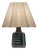 Blue Glazed Stoneware Table Lamp by Einar Johansen for Søholm Stentøj, Denmark, 1960s For Sale