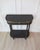 Gustavian (Swedish) Mid-19th Century Swedish Ebonized Console Table with Brass Gallery and Slate Top For Sale - Image 3 of 8