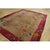 1920s Tan Ecru Floral Shah Abbas Antique Chinese Art Deco Wool Rug 8'8''x 11'6'' For Sale - Image 10 of 10