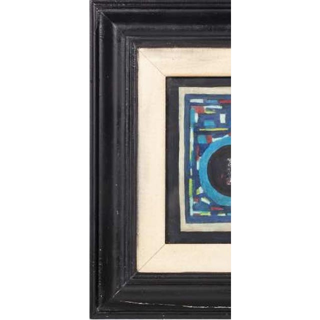 Modern Manuel D'assumpção, Abstract Composition, 1963, Mixed Media on Paper For Sale - Image 3 of 8