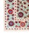 6.8x7.9 Ft Uzbek Wall Hanging. Embroidered Bed Cover. Cotton & Silk Tablecloth For Sale - Image 4 of 5