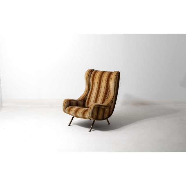 Arflex Senior Chair by Marco Zanuso for Arflex, 1950s For Sale - Image 4 of 12