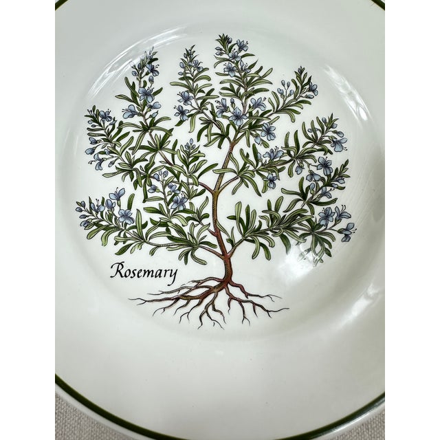 Vintage Tiffany Herbs Plates For Sale - Image 9 of 12