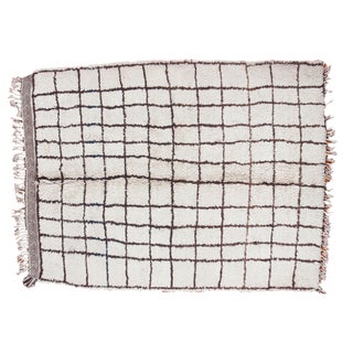 Vintage Moroccan Carpet - 5'9" x 7'1" For Sale