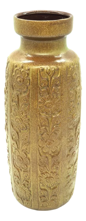 Mid-Century Ceramic Floor Vase for Scheurich, West Germany, 1960s