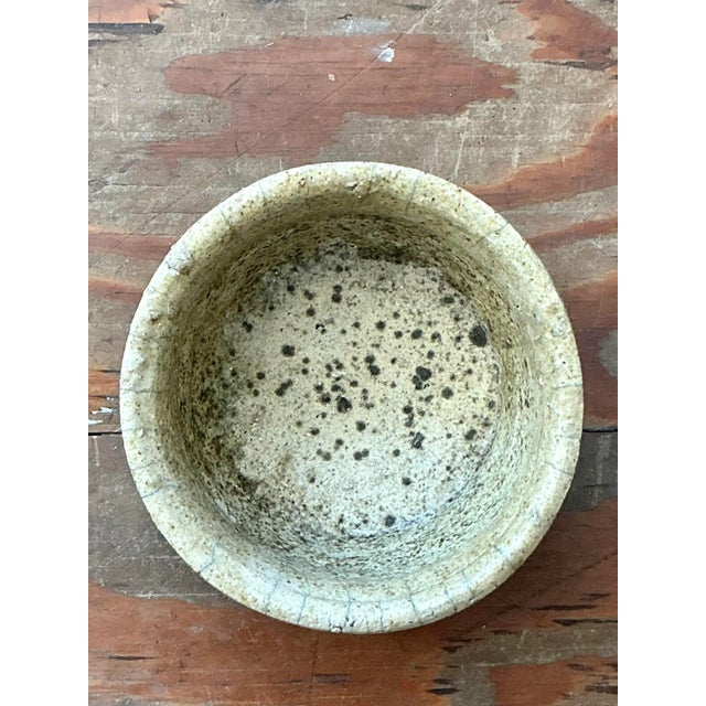 Late 20th Century Vintage Boho Studio Pottery Bowl For Sale - Image 5 of 7