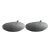 Set of 2 Submarine vases fat by 101 Copenhagen. Designed by Nicolaj Nøddesbo & Tommy Hyldahl. Dimensions: L 60 / W 40 / H...