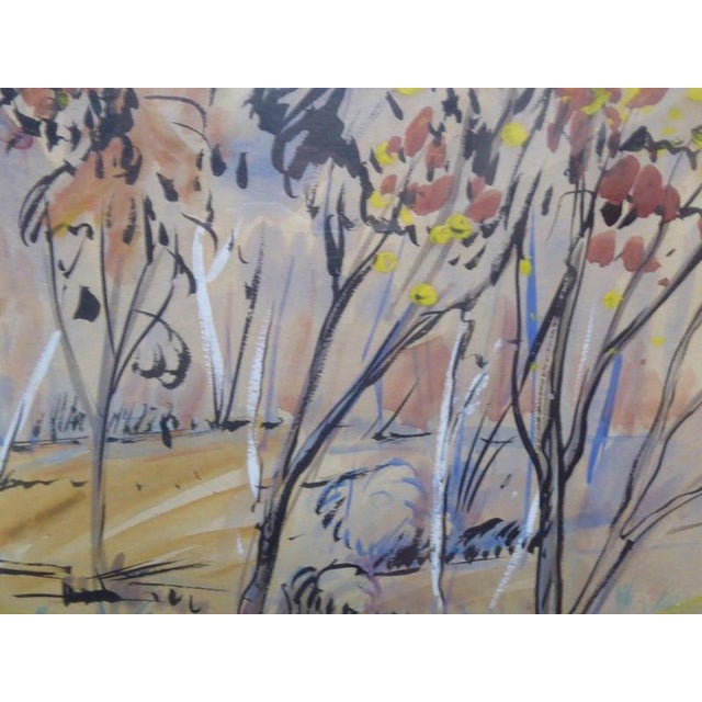 Walter Leslie Fenner, Magical Waterfall, 1960s, Watercolor For Sale - Image 12 of 15