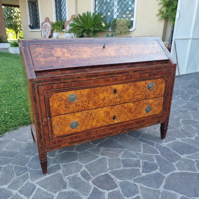 Antique Louis XVI Desk from Rolo, 1760 For Sale - Image 4 of 16