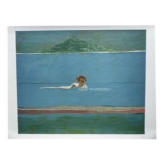 Gideon Appah, Swimmer, 2023, Print on Paper For Sale