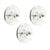 Mid-Century Space Age Glass Wave Wall Lights by Koch & Lowy for Peill & Putzler, Germany, 1970s, Set of 3 For Sale - Image 12 of 12