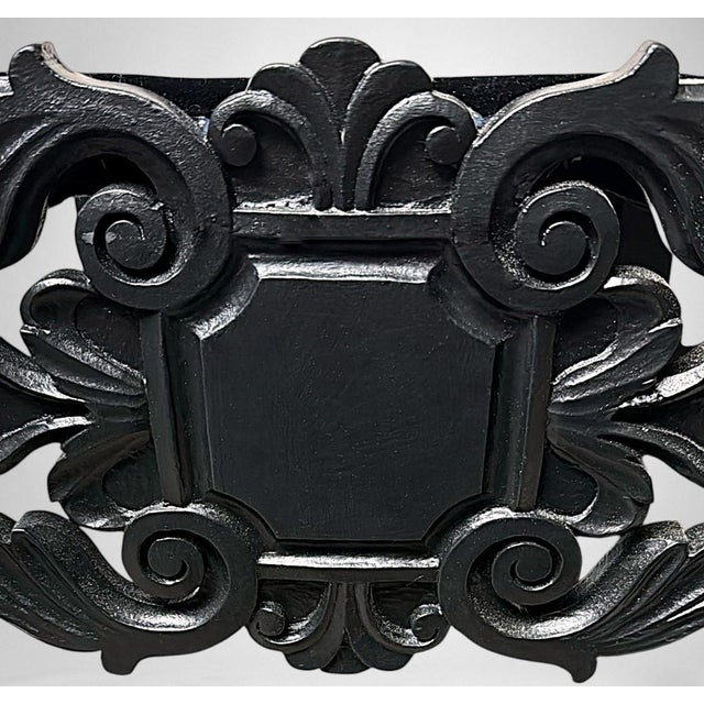 Late 19th Century Italian Neo-Renaissance Style Bench Carved Wood and Linen Blend and Velvet For Sale - Image 10 of 18