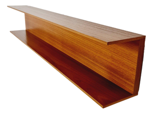 Long German Hanging Shelf by Wilheilm Renz for Walter Renz, 1960s