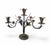 Vintage Wrought Iron & Toleware Floral Candelabra For Sale In West Palm - Image 6 of 7