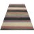 This remarkable contemporary Scandinavian Style Kilim area rug features a dramatic pop of electrifying colors in a...