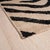 Abstract Schumacher Zebre 10' x 14' Hand-Knotted Rug in Ivory/ Black For Sale - Image 3 of 5