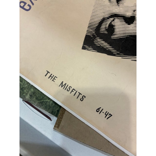 1960s 1960s Original "The Misfits" Movie Poster For Sale - Image 5 of 6