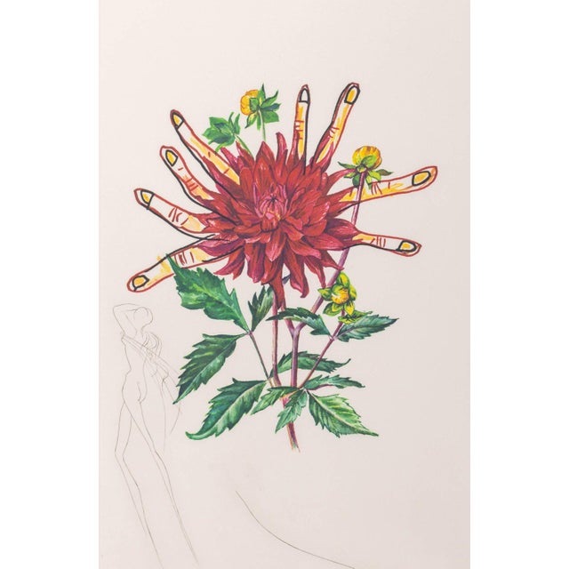 Salvador Dali (Spanish, 1904-1989), "Dahlia Rapax" [Rapacious Dahlia], Etching and Heliogravure in Colors on Arches Paper,...