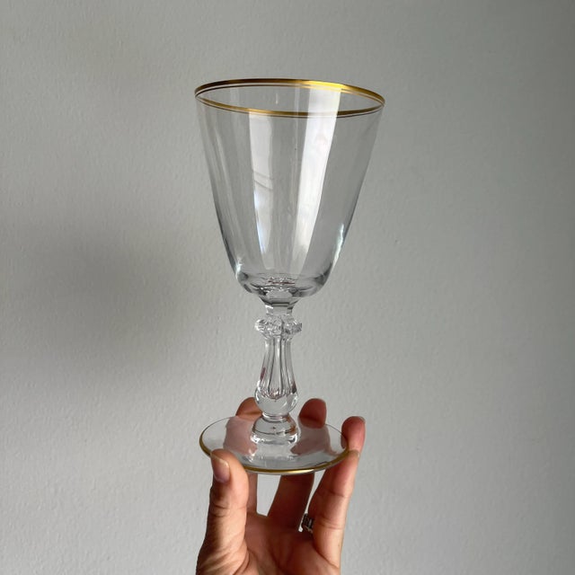 Val Saint Lmbert アンティーク酒杯GR　カメイガラス Val Saint Lmbert アンティーク酒杯WH カメイガラス - 工芸品