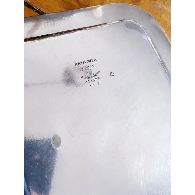 A beautiful vintage circa 1937 silver plated tray from the Mayflower Hotel in Akron, Ohio. In good condition for it’s age,...