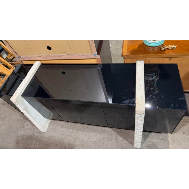 Brutalist Brutalist Style Tesselated Stone Buffet For Sale - Image 3 of 6