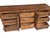 Dixie Vintage Dixie Oak Triple Dresser Credenza | 9 Drawer Solid Wood Buffet | Traditional Storage Cabinet For Sale - Image 4 of 7