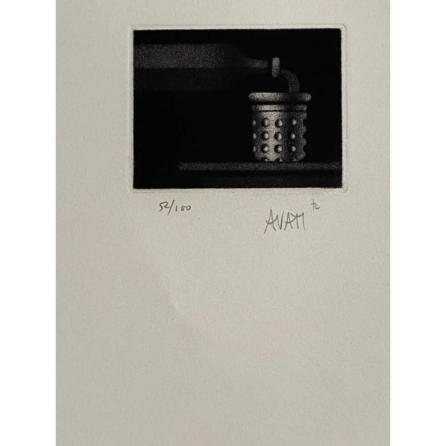 Mario Avati, The Plant of Life, 20th-Century, Etching For Sale