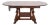 Spanish Renaissance Revival Oak Dining Table For Sale