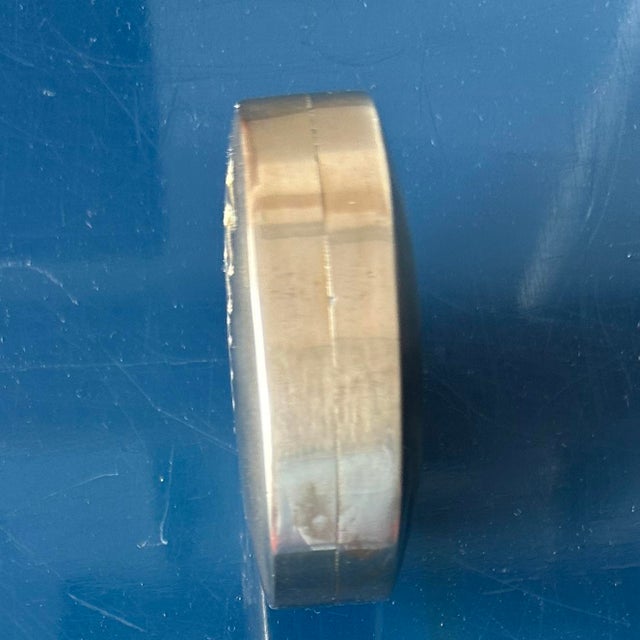 Late 20th Century Vintage Brass Aspirin Pill Box in Pop Art Style - Doctor Gift For Sale - Image 6 of 10