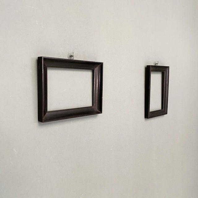 20th Century Italian Wooden Frames, 1900s, Set of 2 For Sale - Image 3 of 10
