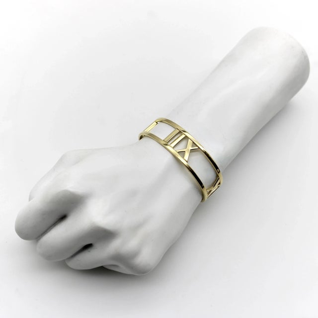 Vintage 18k Gold Tiffany & Co. Atlas Bracelet For Sale - Image 10 of 12