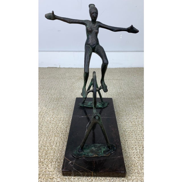 Vintage Iron High Wire Sculpture For Sale In Los Angeles - Image 6 of 9