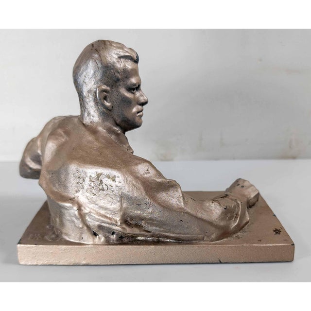 Mid-Century Russian Realist Figure of Poet Vladimir Mayakovsky For Sale In New York - Image 6 of 12