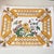 Rare vintage Hermes Paris placemats from 1979 // set of 6 cotton placemats // equestrian motif // horses // collectible luxury homegoods For Sale - Image 9 of 14