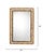 Contemporary Jamie Young Interwoven Wood & Buffalo Bone Rectangle Mirror For Sale - Image 3 of 6