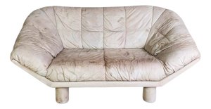 Vintage Two-Seater Sofa in Leather