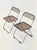 Metal Vintage Plia Folding Chairs by Giancarlo Piretti for Anonima Castelli, 1970s, Set of 2 For Sale - Image 7 of 18