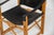 Oak & Leather Safari Chair For Sale - Image 3 of 10
