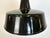 Industrial Black Enamel Pendant Lamp, 1950s For Sale - Image 4 of 18