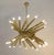 Mid-Century Modern Mid-Century Modern Italian 30-Light Chandelier in Brass from Stilnovo, 1960 For Sale - Image 3 of 8