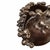 Ceramic Studio a/Global Views Cascading Reef Reactive Bronze Tall Italian Ceramic Vase For Sale - Image 7 of 10