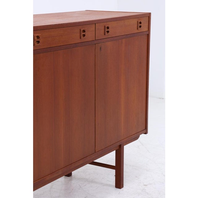 Vintage Teak Highboard, 1960s For Sale - Image 14 of 18