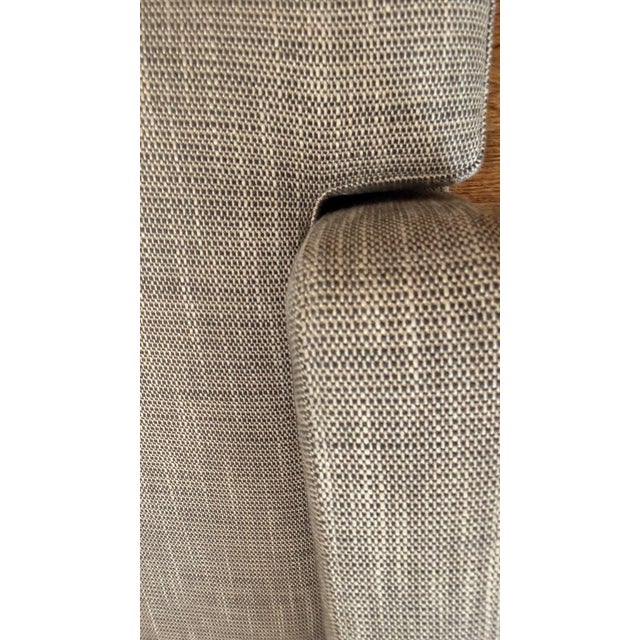 Ligne Roset Belem Triple Sofa in Original Neutral Woven Upholstery | Made in France For Sale - Image 11 of 15