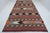 Textile Mid 20th Century Anatolian Turkish Kilim Rug-6′8″ × 13′3″ For Sale - Image 7 of 13