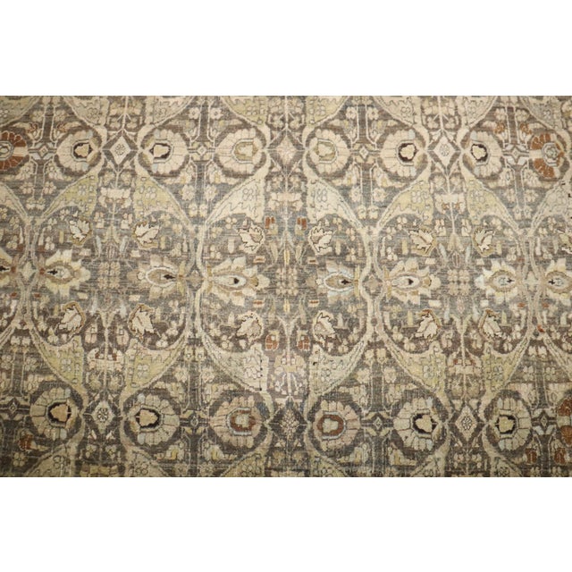 Antique Zabihi Collection Persian Bidjar Carpet - 8'9" x 12'1" For Sale - Image 10 of 12
