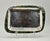 Mid 20th Century Los Castillo Taxco Azurite & Lapis Inlaid Silver Plated Tray, Mexican Modernist For Sale - Image 18 of 18